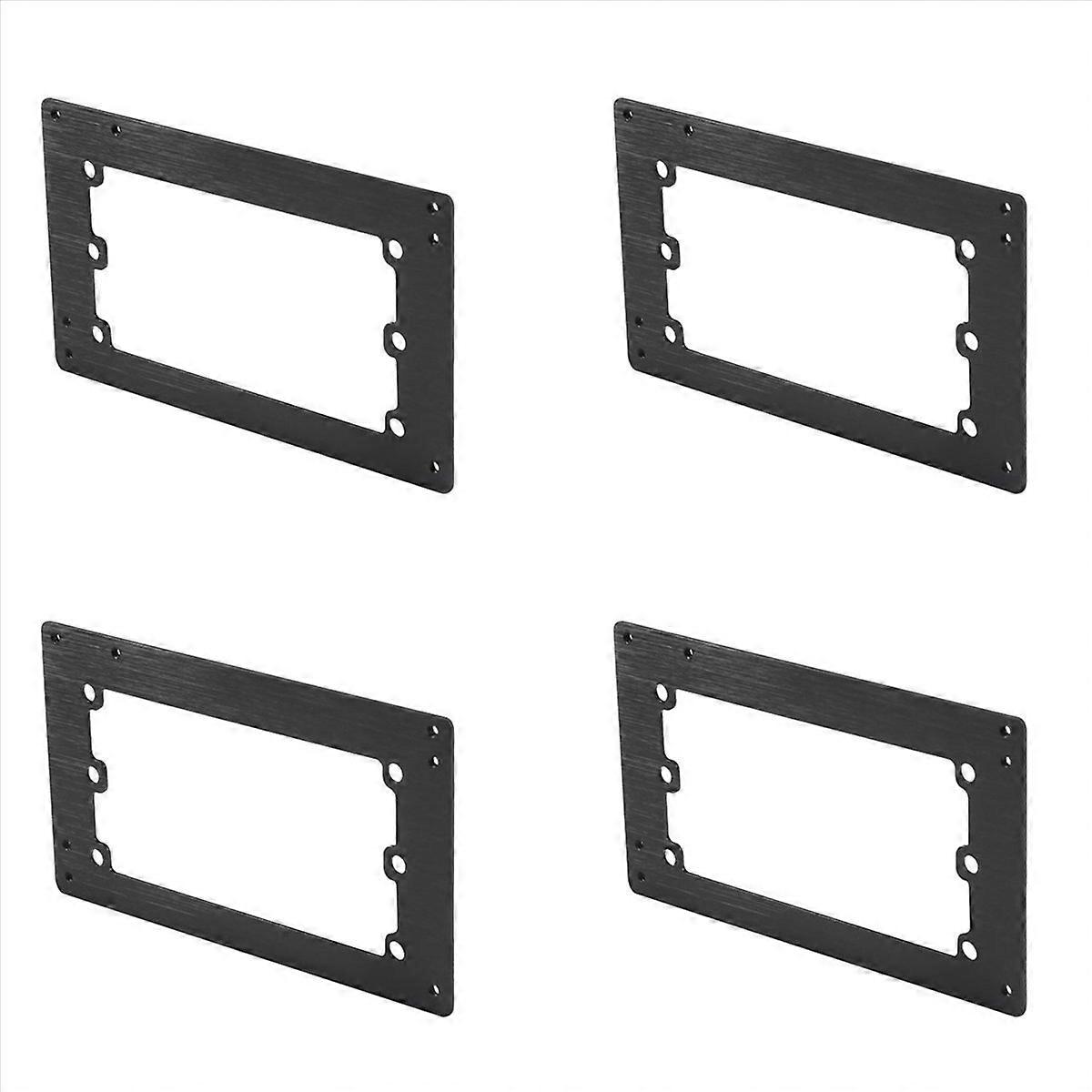 Power Supply Baffle SFX to ATX Adapter with 4 Screws, Black