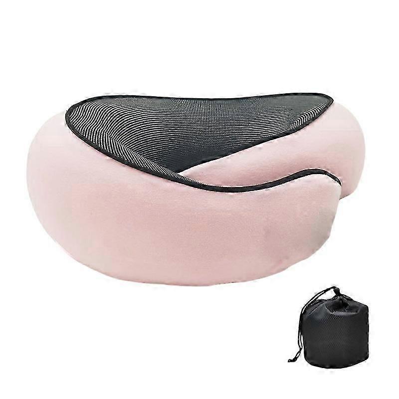 Safety Neck Pillow for Travel Memory Foam Comfortable & Breathable Soft U Shaped