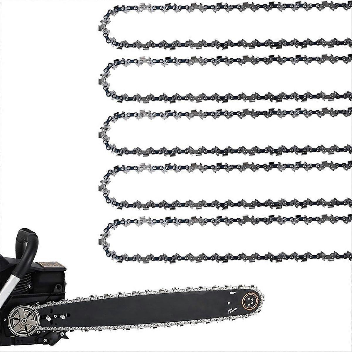 5Pack 14in Chainsaw Chain 52 Drive Links for ,,