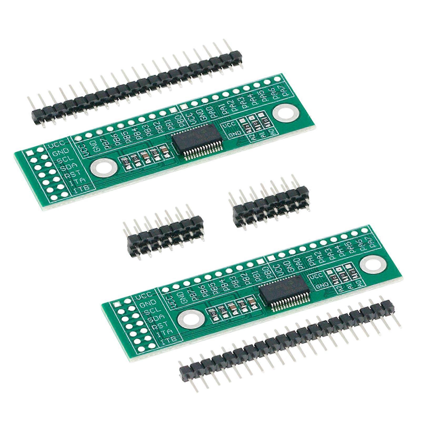MCP23017 Fast Speed IIC Interfaces I/O Extension Board For Automations Systems Multicolor