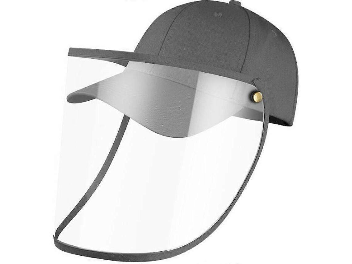 Grå visir hat