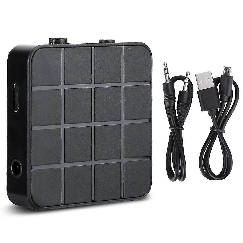 Wireless Audio Adapter Transmitter Receiver 2‑in‑1 for Bluetooth 5.0 TV Computer Aux 3.5mm
