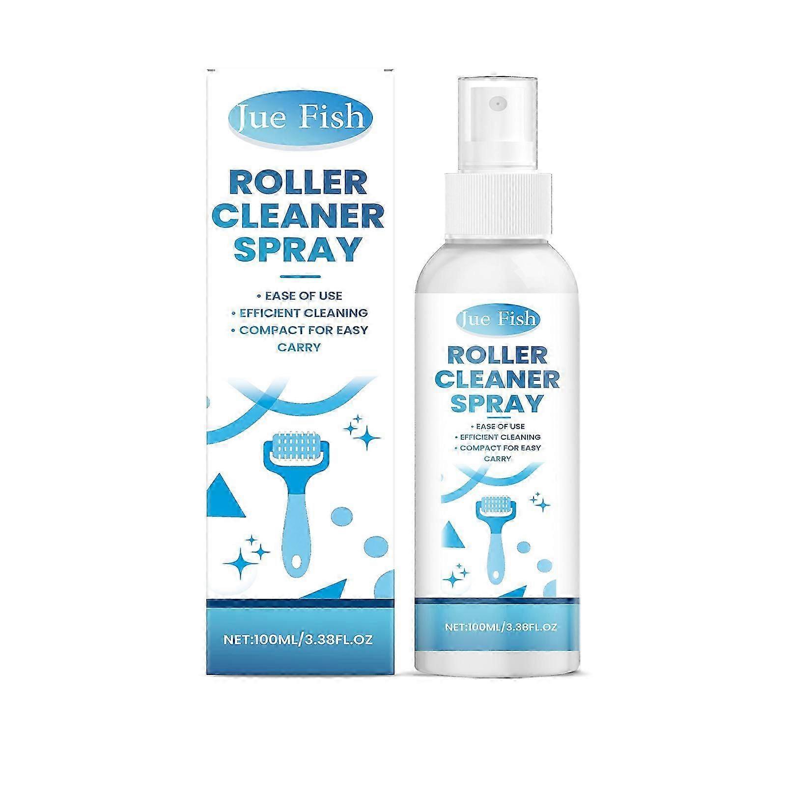 Jue Fish Roller Cleaning Spray Cleaning Roller Stains Improve Smoothness Keep Clean Maintenance Renovation