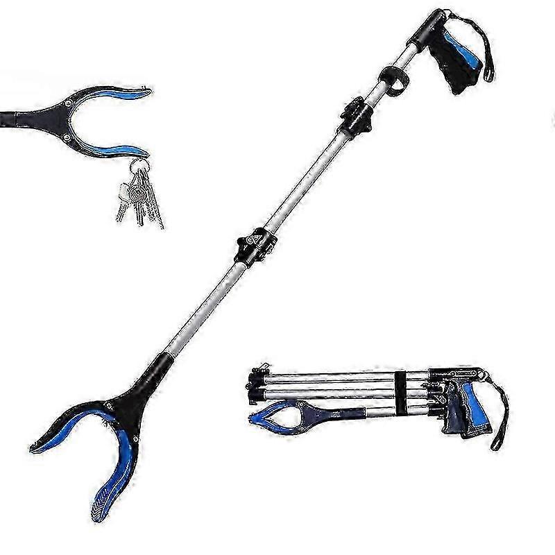 Foldable Grabber With 360 Swivel Clip, Trash Claw Grabber Tool
