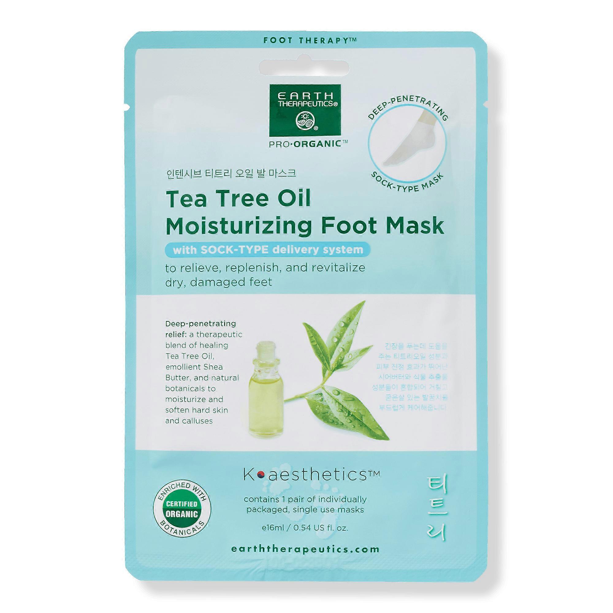 Earth Therapeutics 茶树油保湿足膜