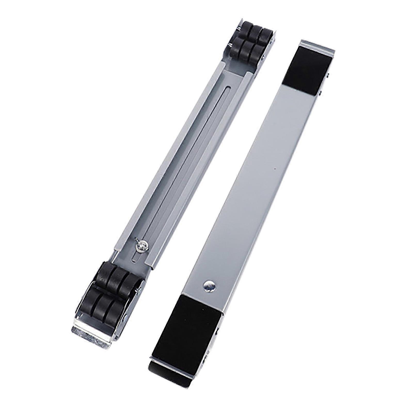 YiFudd Universal Refrigerator Drum Washing Machine Base Adjustabl Movable Bracket Low-profile All-metal Anti-rust Bracket