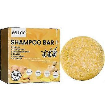 Ginger Polygonum Soap Shampoo Soap Cold Processed Soap Hair Shampoo Bar Pure Plant Hair Shampoos Hair Care