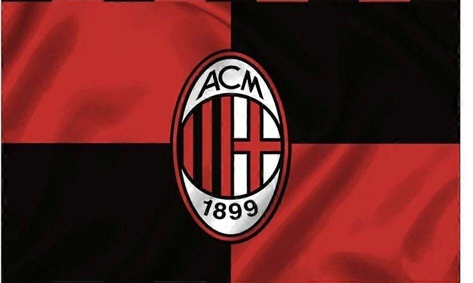 AC Milan-flagg Fotballklubbbannerflagg