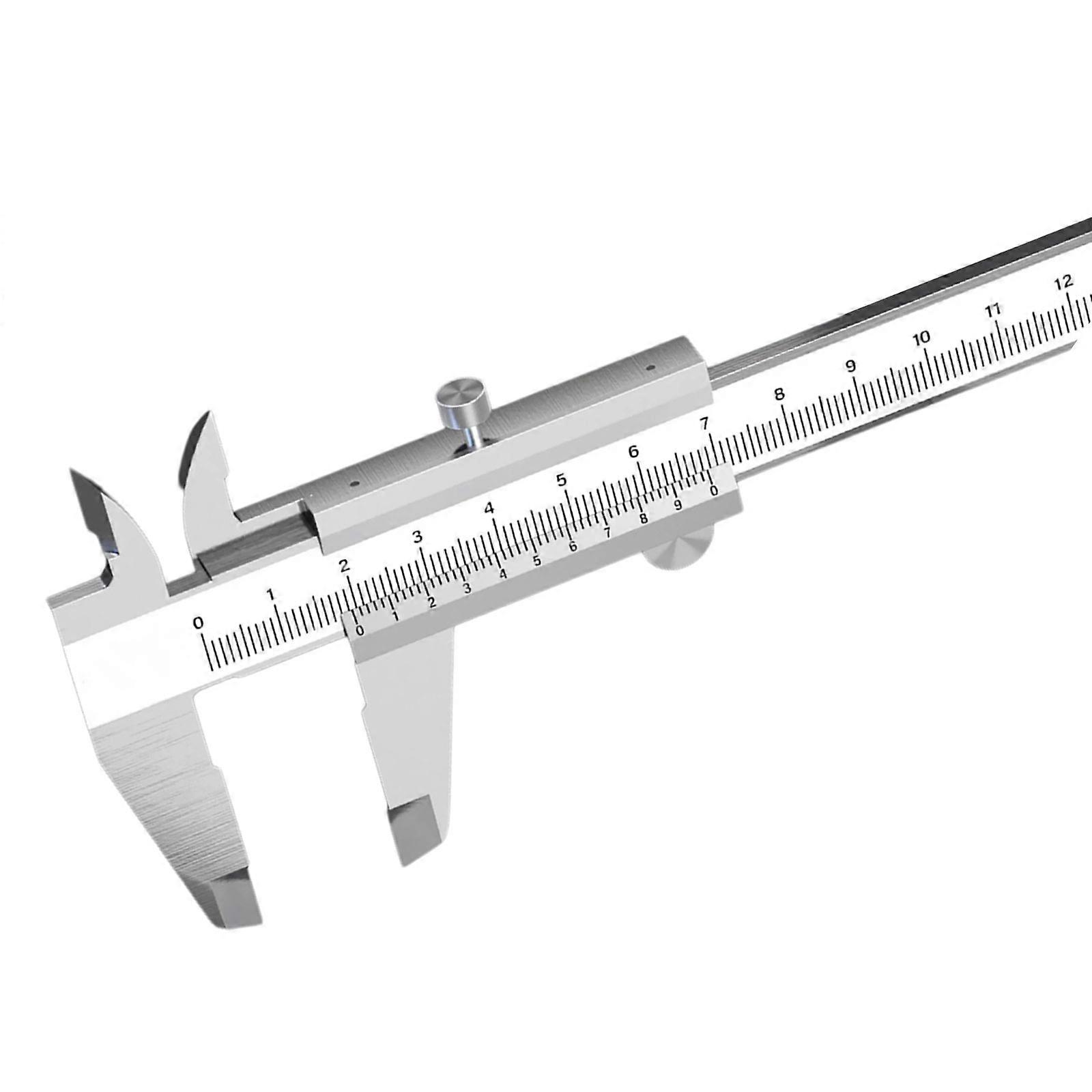 Precise Measuring Tool Vernier Caliper 0 300mm Ranges Etched Marking Smooth Multicolor
