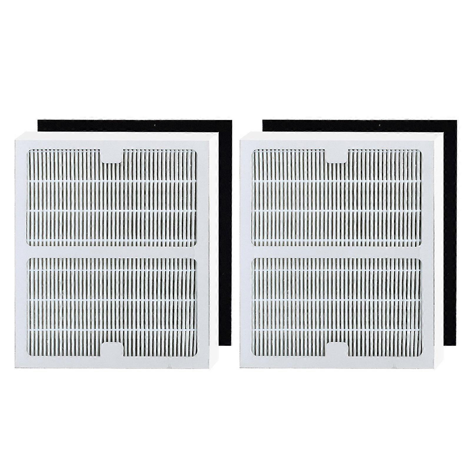 2er-Set Kunststoff-Luftreinigerfilter, Luftfilter-Zubehör für H 100B AC2125 Modelle, mehrfarbig
