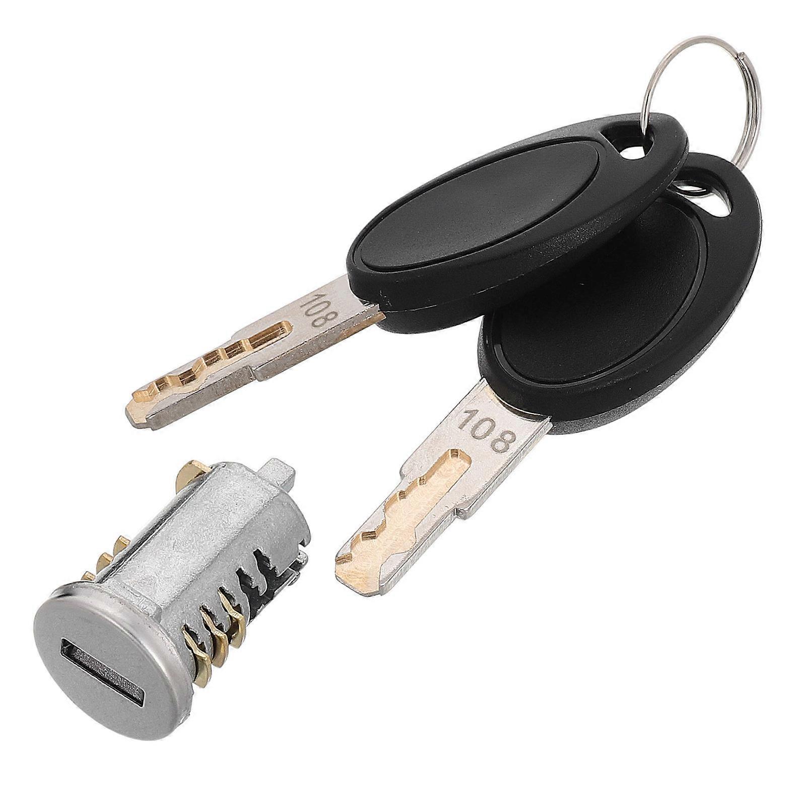 Cylinder Lock For Storage Unit Trailer Secure Storage Compartments Metal 1Set