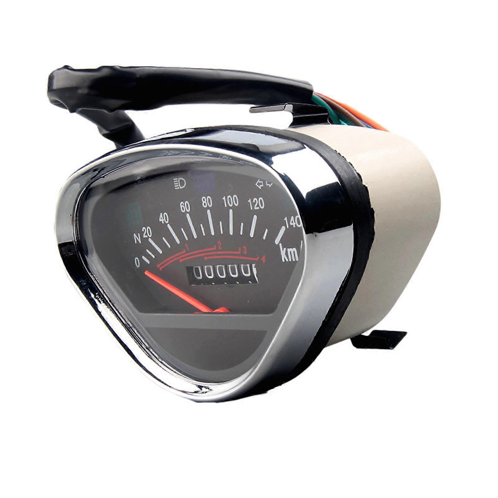 Universal Motorcycle LCD Digital Odometer Tachometer Speedometer Waterproof Gauge Indicator Instrument Multicolor