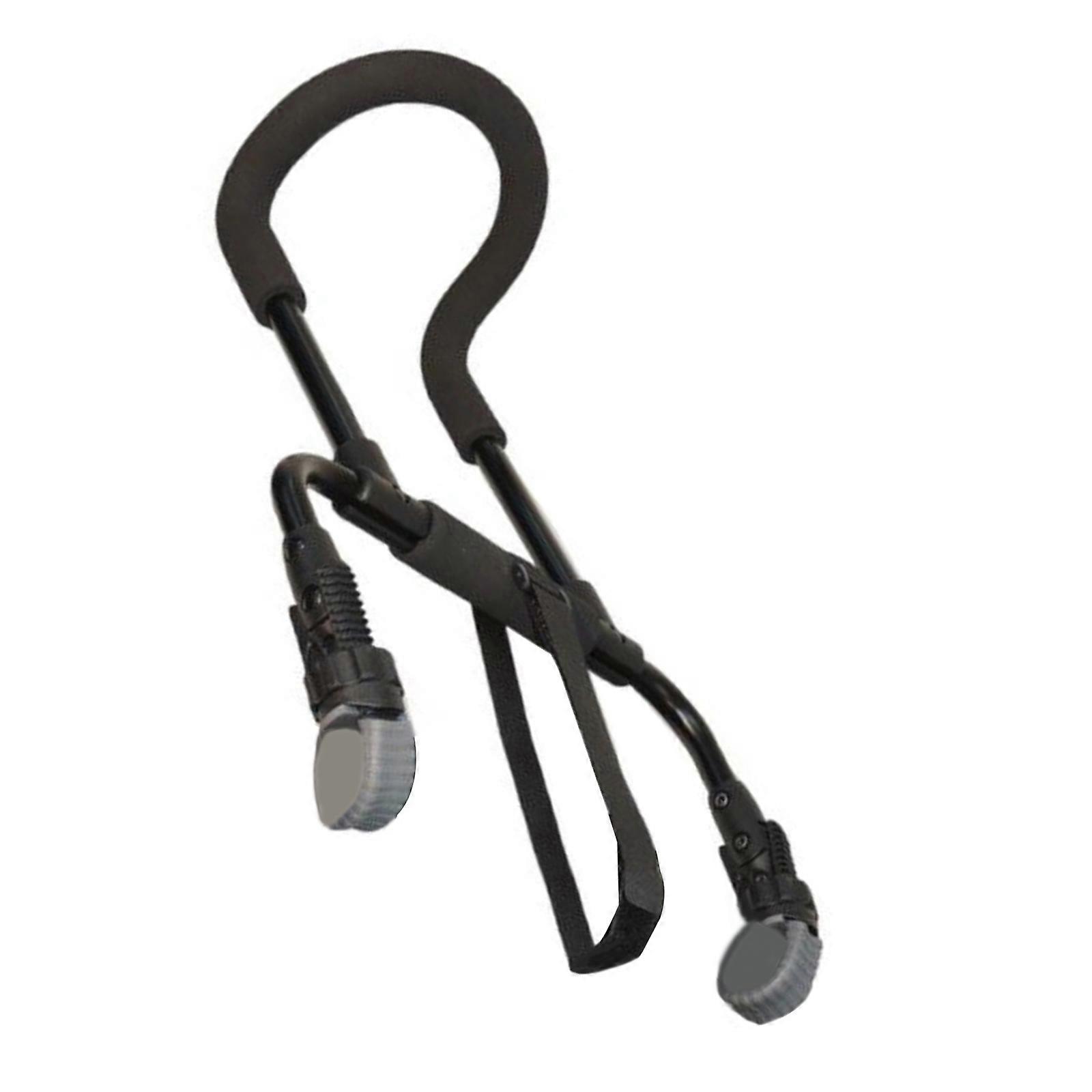 General Pram Extension Handle Easy Installs Metal Pram Handlebar Extender for Improves Maneuverability & Comfort Multicolor