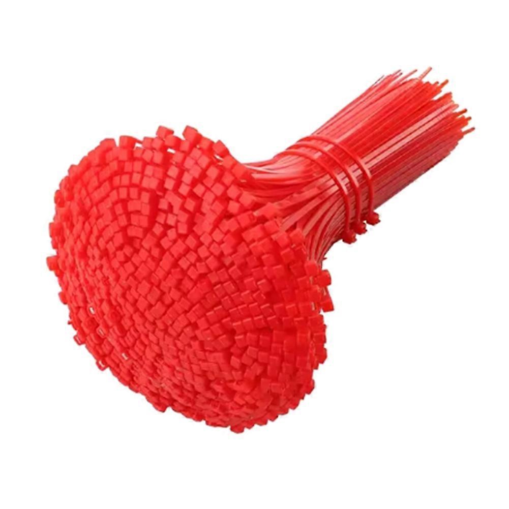 100pcs Plastic Nylon Cables Zip Ties Multi-Purpose Self Locking Cord Cable Ties Strap Fastening Loop Reusable Wire Wrap
