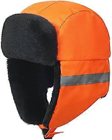 High Visibility Viz Keep Warm Trapper Bomber hat