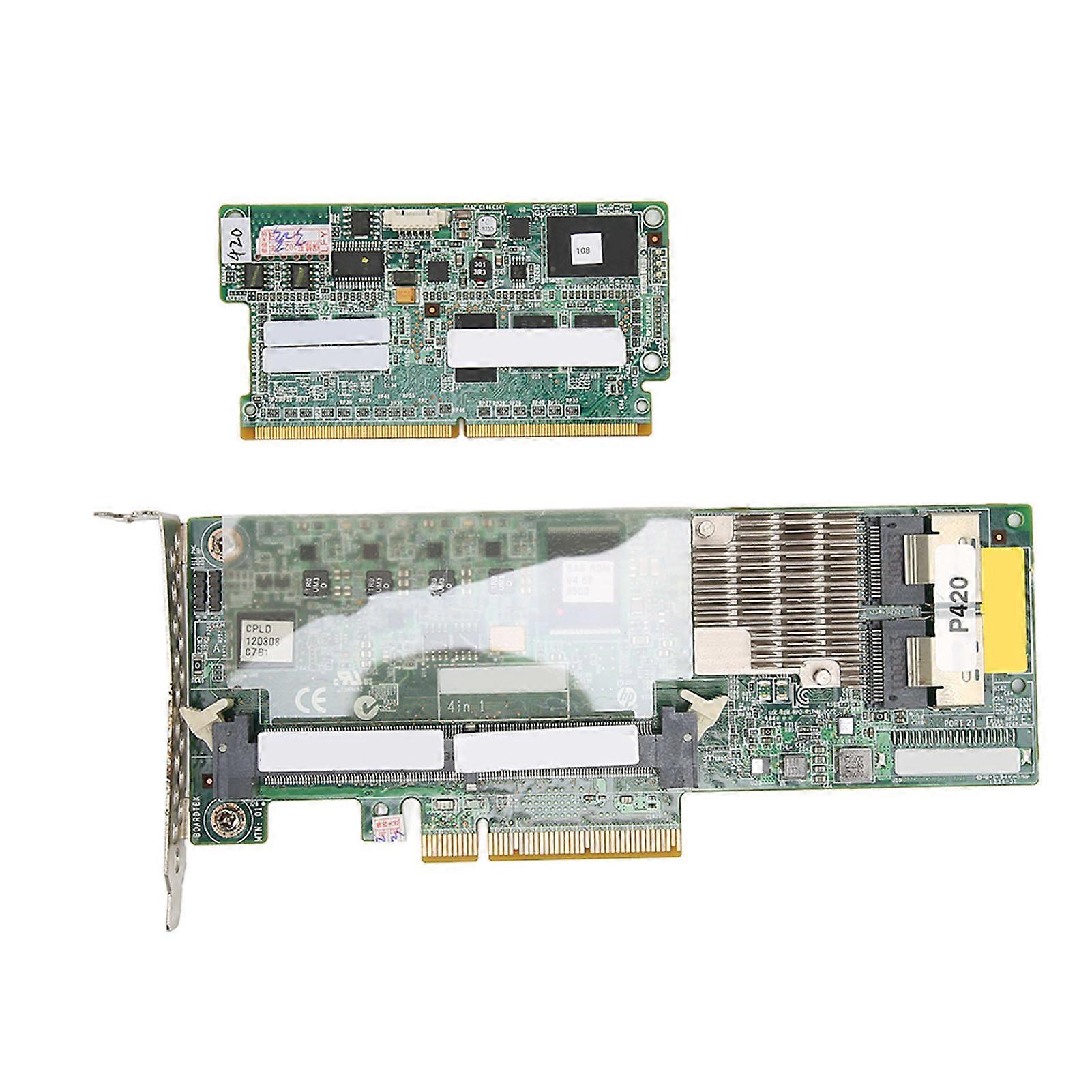 Server Array Card P420 1GB FBWC 6GB 2 Port SAS Controller Advanced Storage Capabilities Server Array Card Adapter