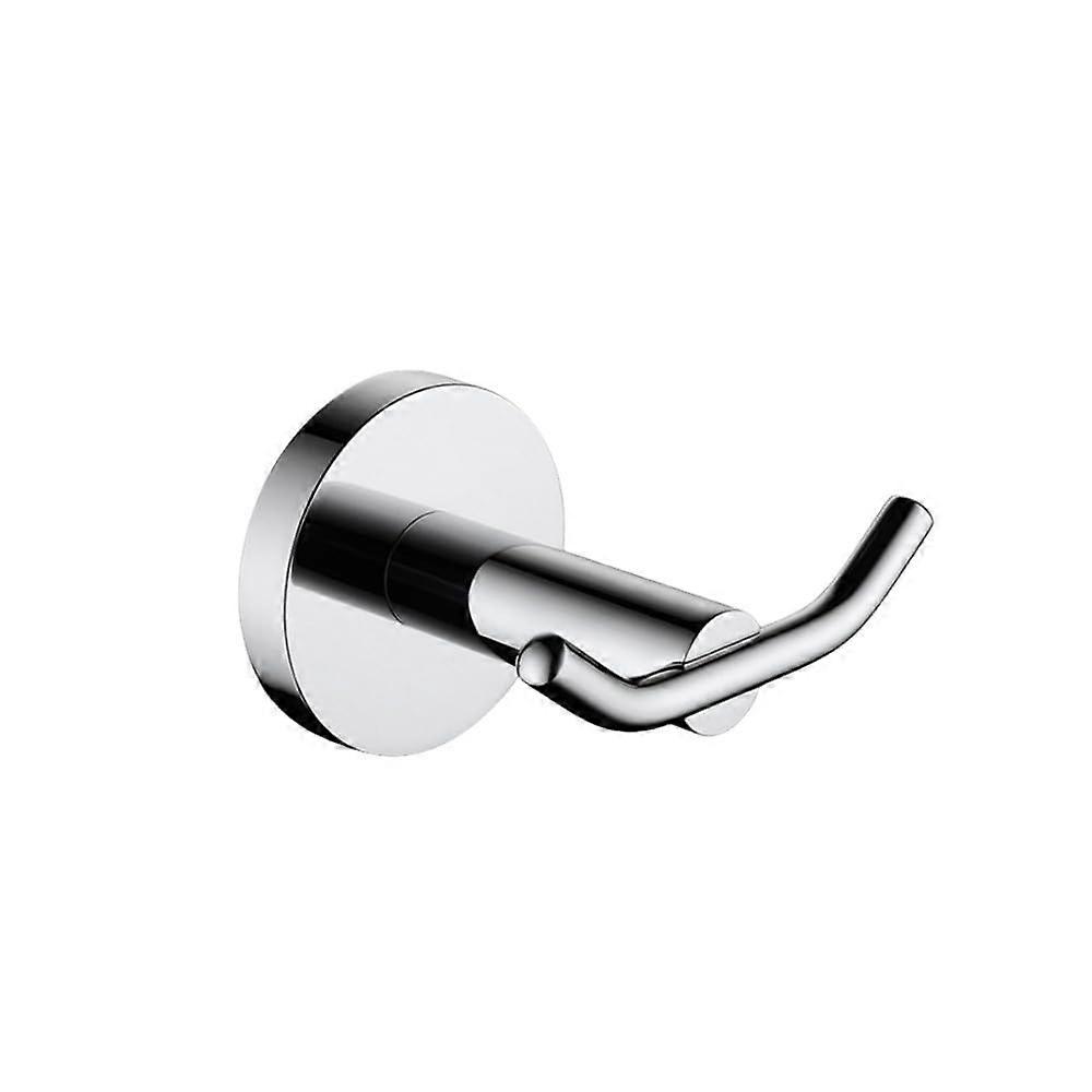 Bathroom Towel Rack and Rails Set with Paper Holder, Robe Hooks and Toilet Brush