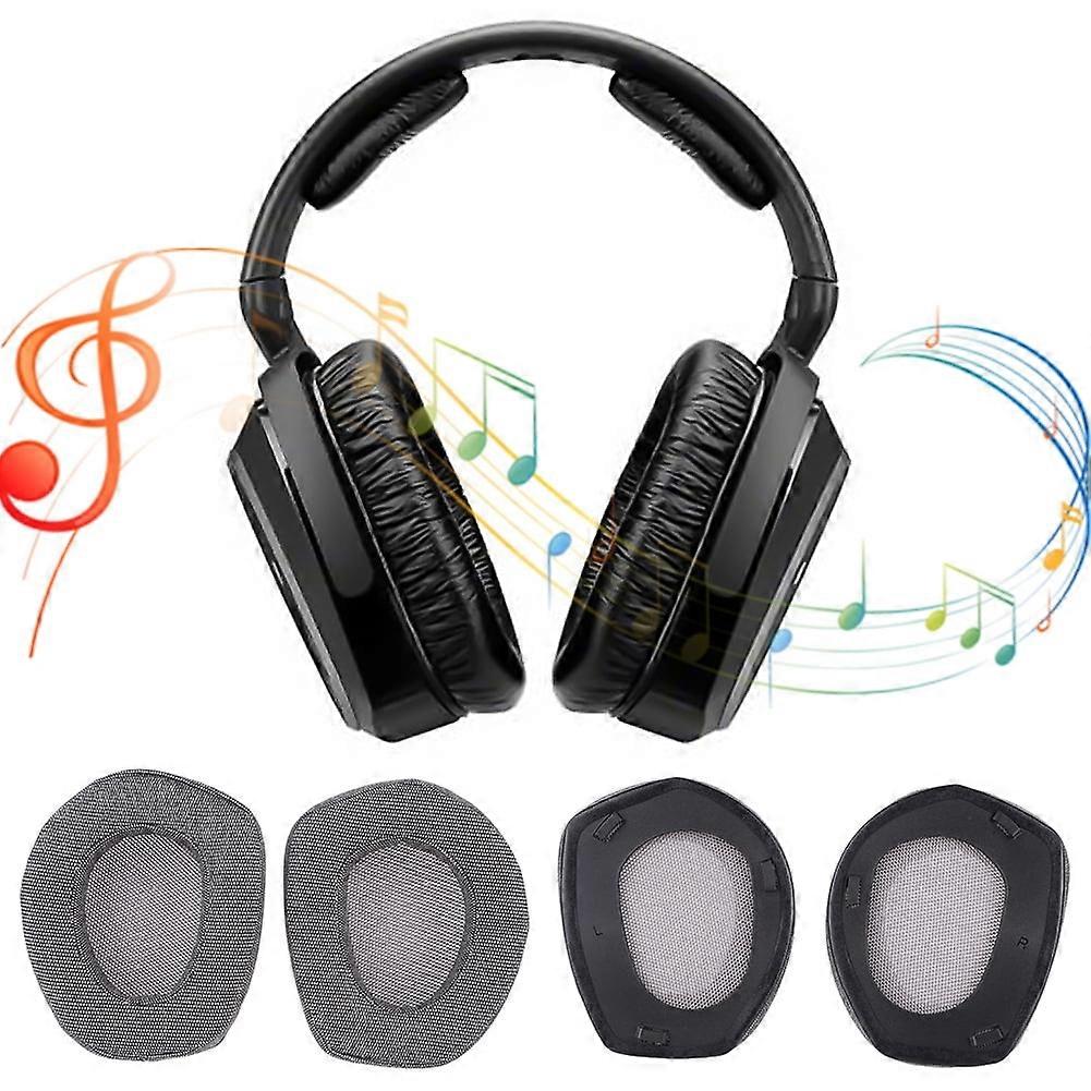 jixopn Replacement Ear Pads Cushions Memory Foam Headphone Earpads Headset Ear Cushions for compatible with Sennheiser HDR RS165 RS175 RS185 RS195