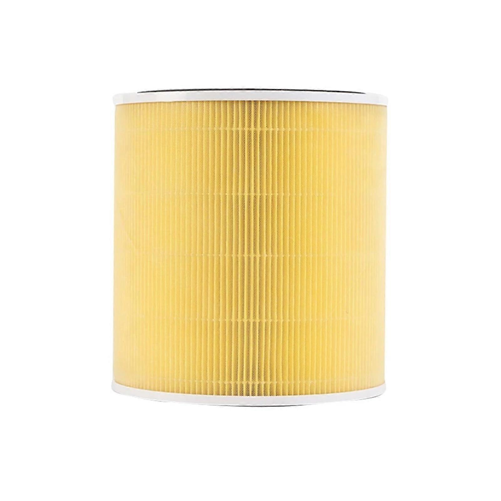 Replacement Filter with Activated Carbon, Compatible with Levoit Core 400S Air Purifier, Yellow