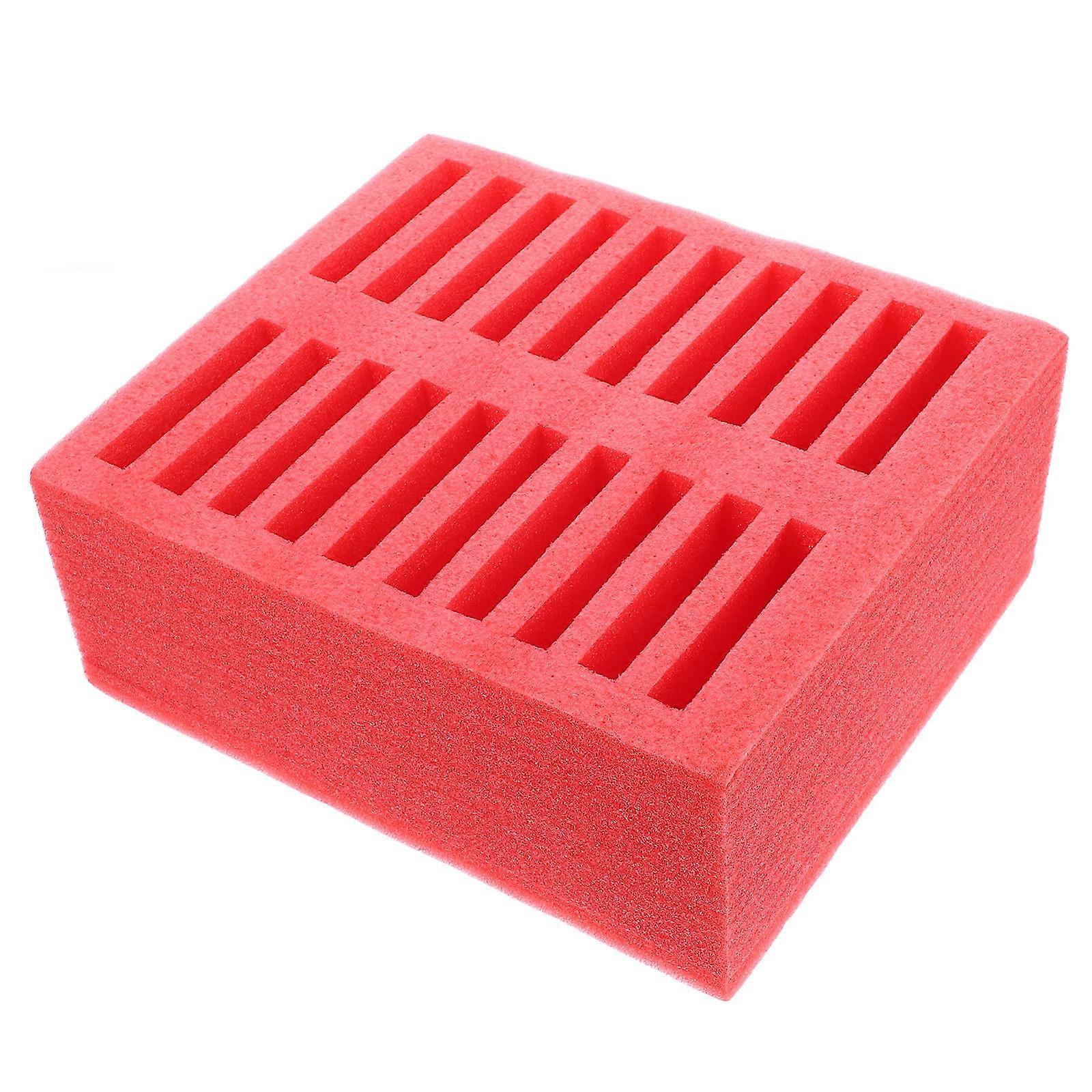 Mobile Phone Box Cotton Phone Storage Box for Storage Red