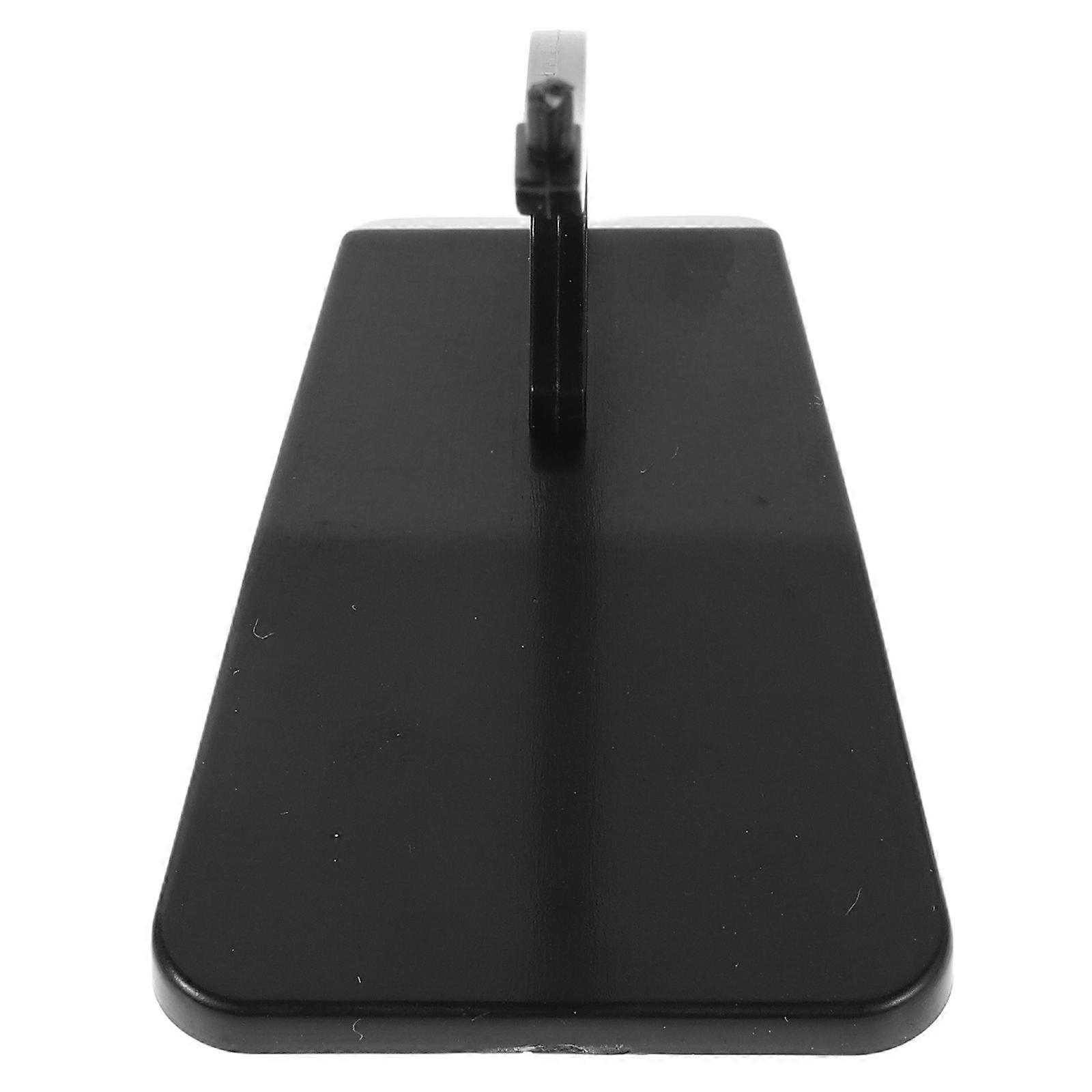 Universal Display Stand for Model Airplanes Ideal for Aviation Enthusiasts Black Plastic Elegant