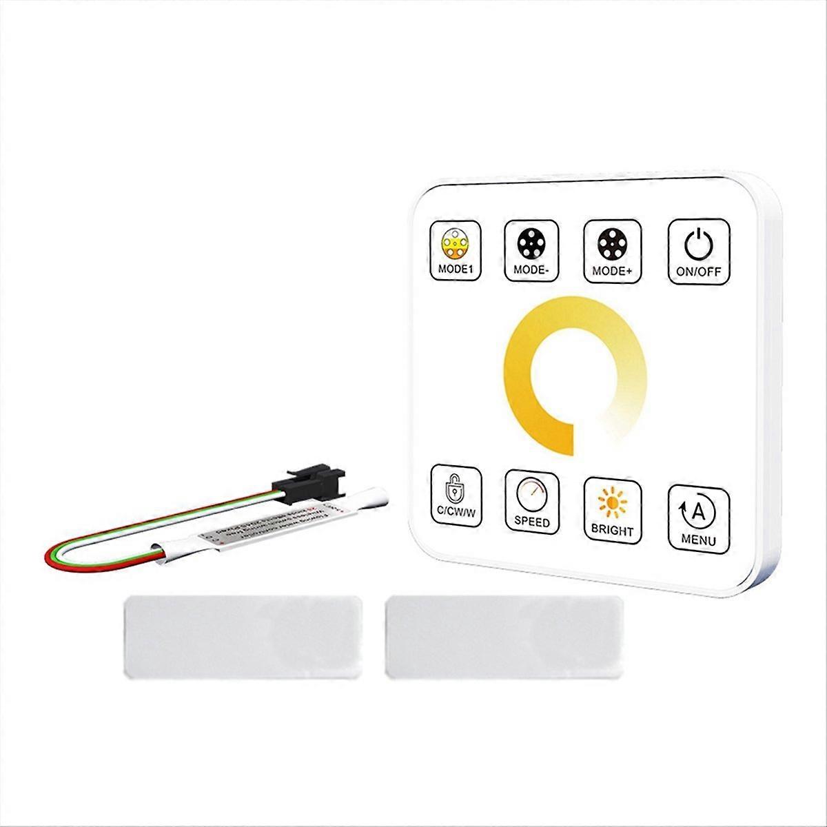 LED Strip Light Controller with Touch Panel Wireless Controller,C