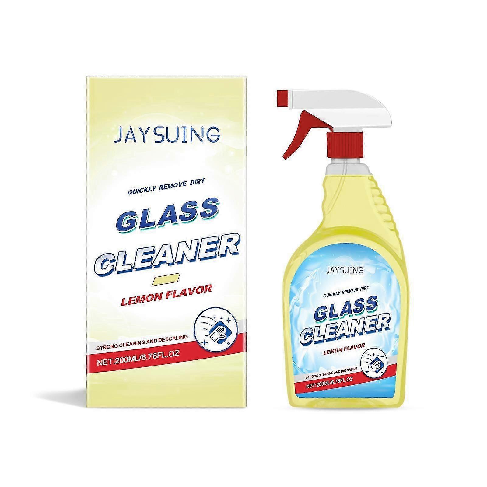 Lemon Glass Cleaner  StreakFree, DustResistant, EcoFriendly Spray for Sparkling Windows  Surfaces