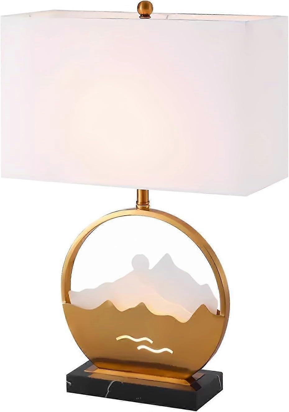 Modern Fabric Desk Lamp with EyeFriendly Soft Lighting, Touch Control for Bedroom Office Hotel