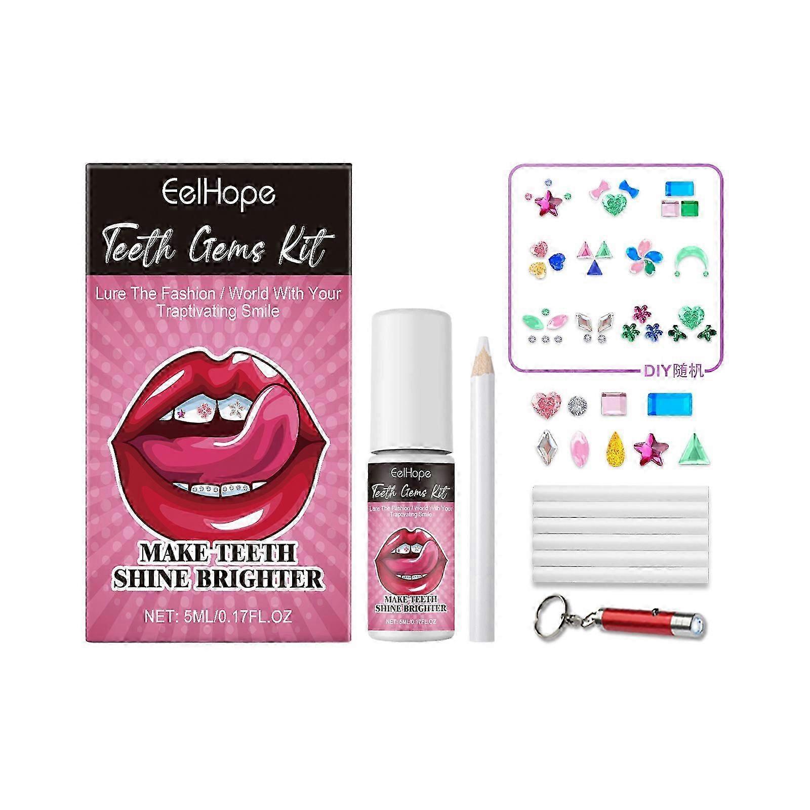 dental drill set includes everything you need for cosmetic tooth decoration