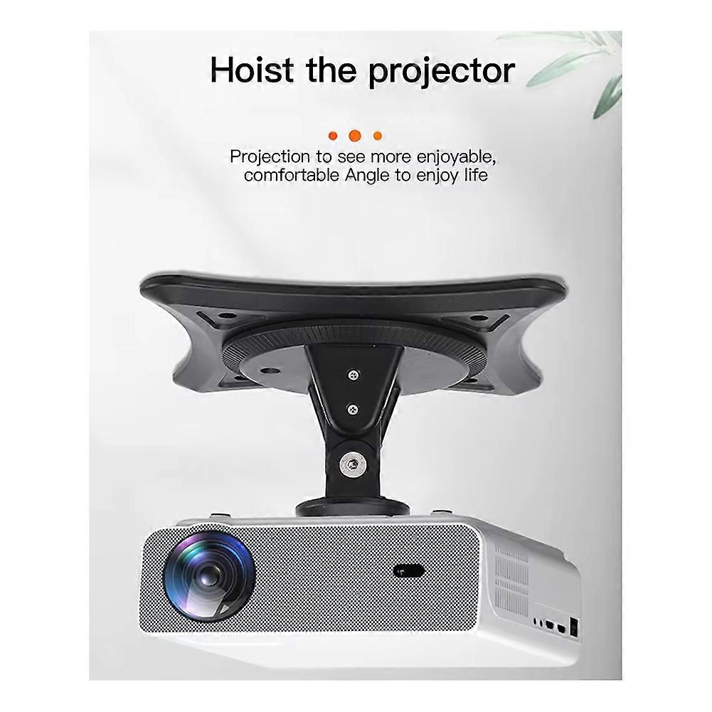 Desk Projector Stand Holder 360 Degree Rotating Bracket Projector Ceiling Mount Bracket Multifuctional Stand