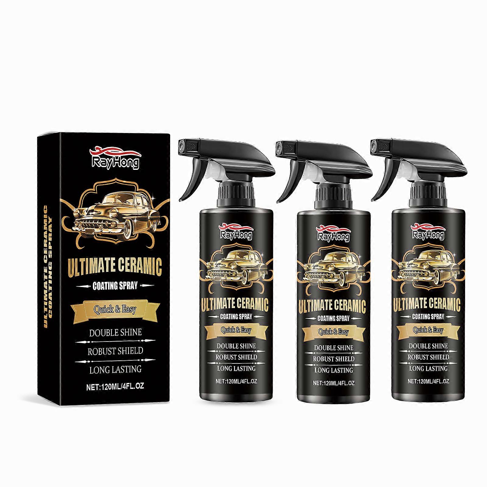 Spray de rev��tement c��ramique pour v��hicules, Application rapide, cire de Protection de peinture, Anti-brillance du sol, Agent de rev��tement