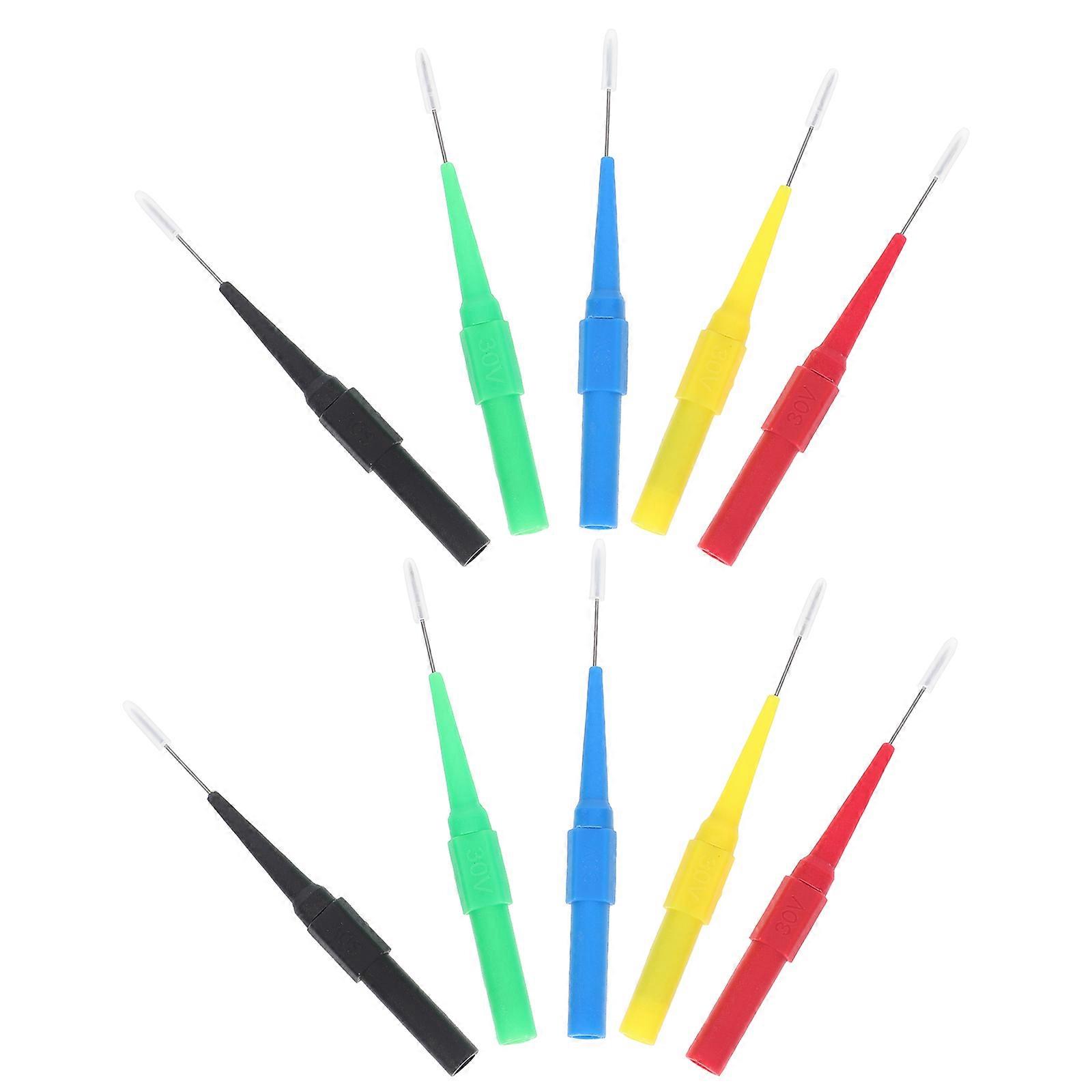 Auto Test Probe Kit with 10Pcs Multimeter Needle Probes for Wire Testing