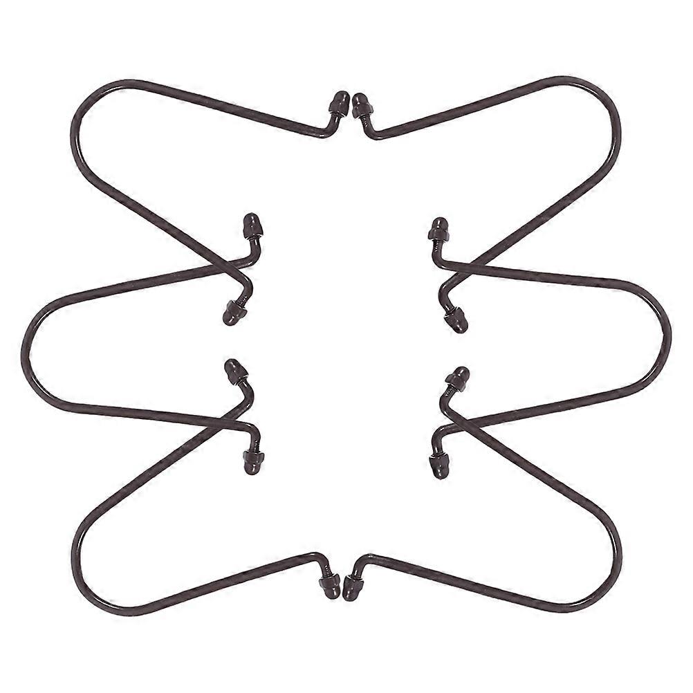 Rain Chain Hooks for Gutters Multi-Purpose Iron Rain Chain Adapter 6Pcs