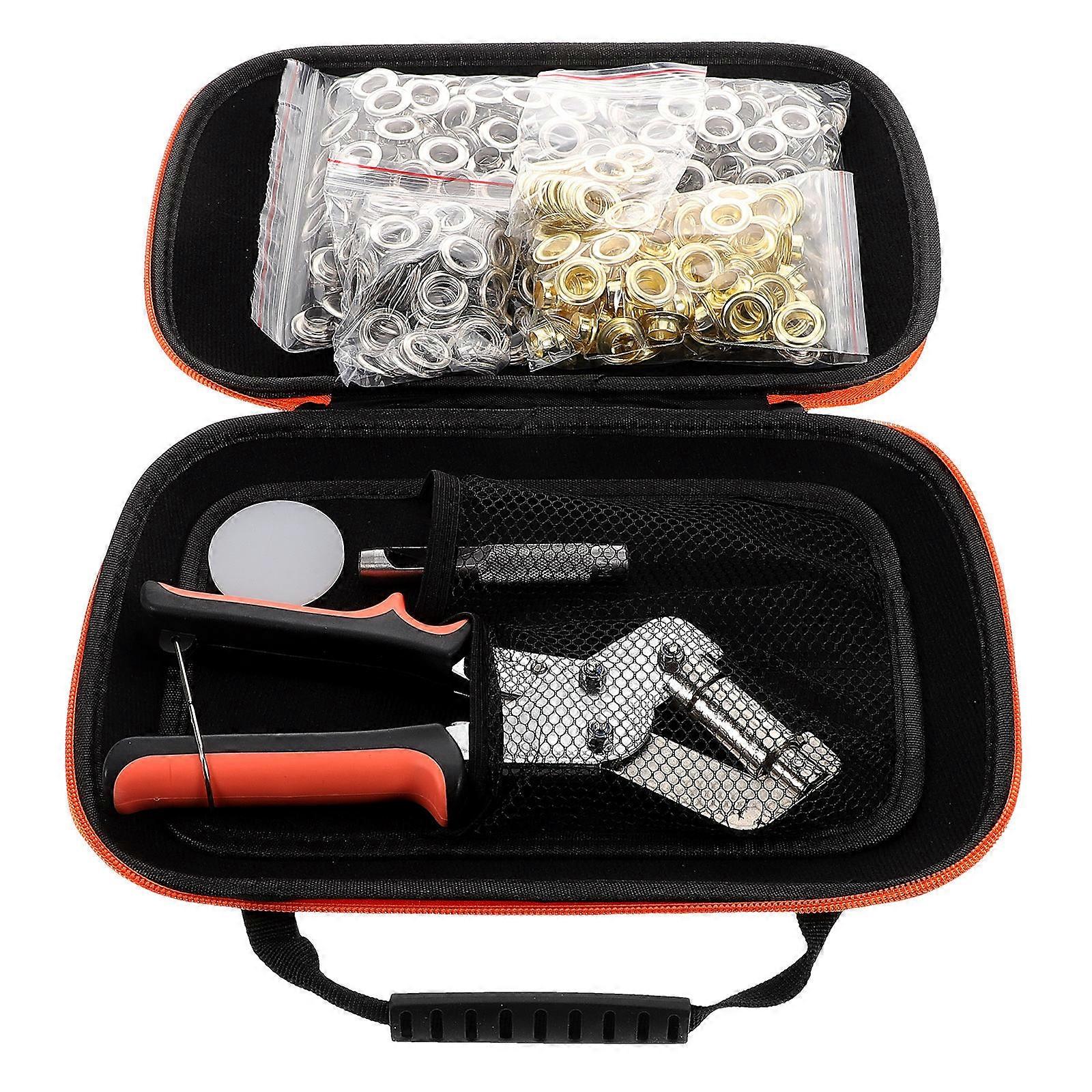 Complete Fabric Eyelet Punch Tool Set for Easy Installation 1Set