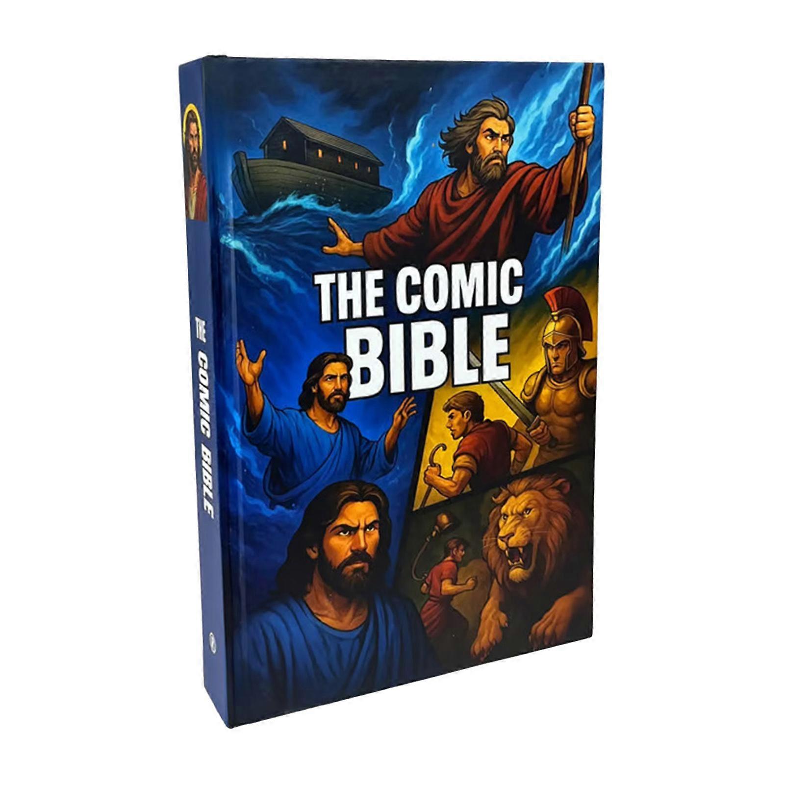 Le livre biblique de bande dessin��e, ?uvre d'art amusante et texte appropri�� �� l'age, histoires faciles �� lire en forme de bande dessin��e