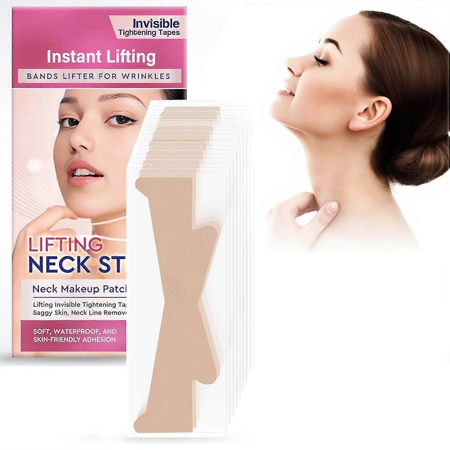 Neck Wrinkle Patches and Lifting Tape Ultra Thin 0.02mm Anti Wrinkle Pads for Firming Skin