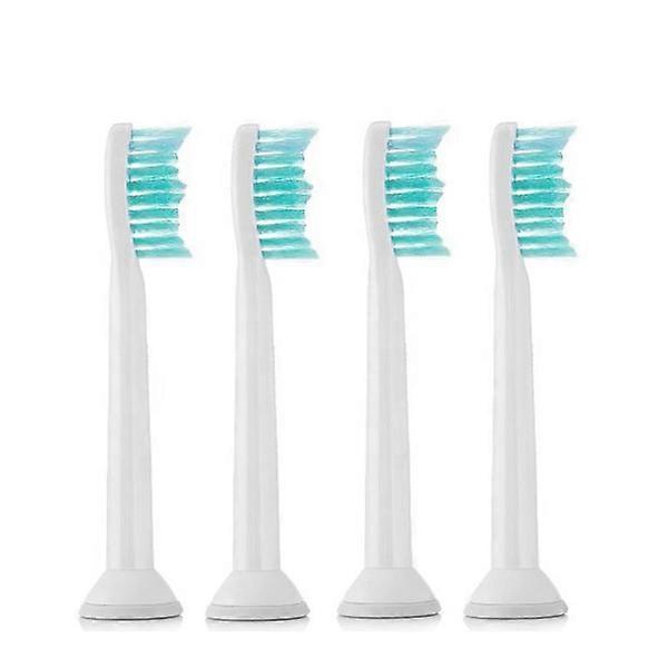 Toothbrush heads 4-pack White