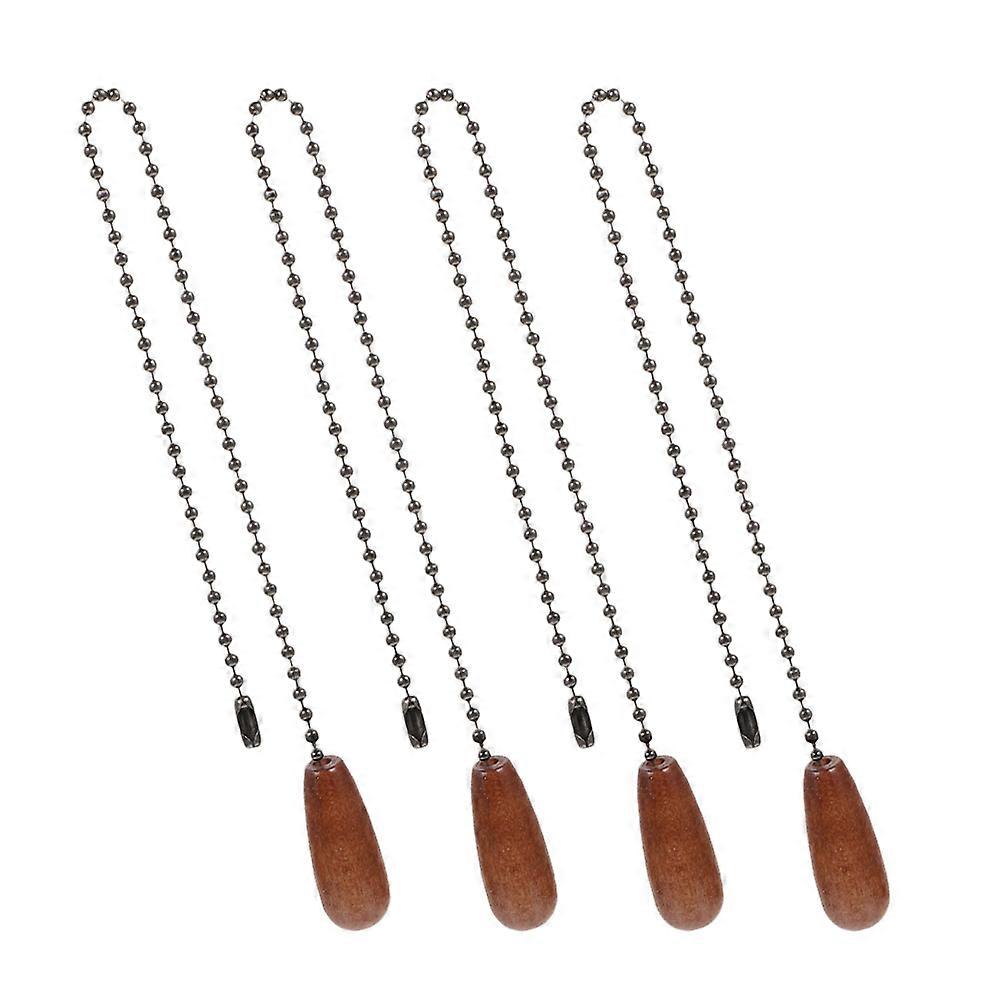 Ceiling Light Pull Chain Wood Vintage Design for 16Pcs Set