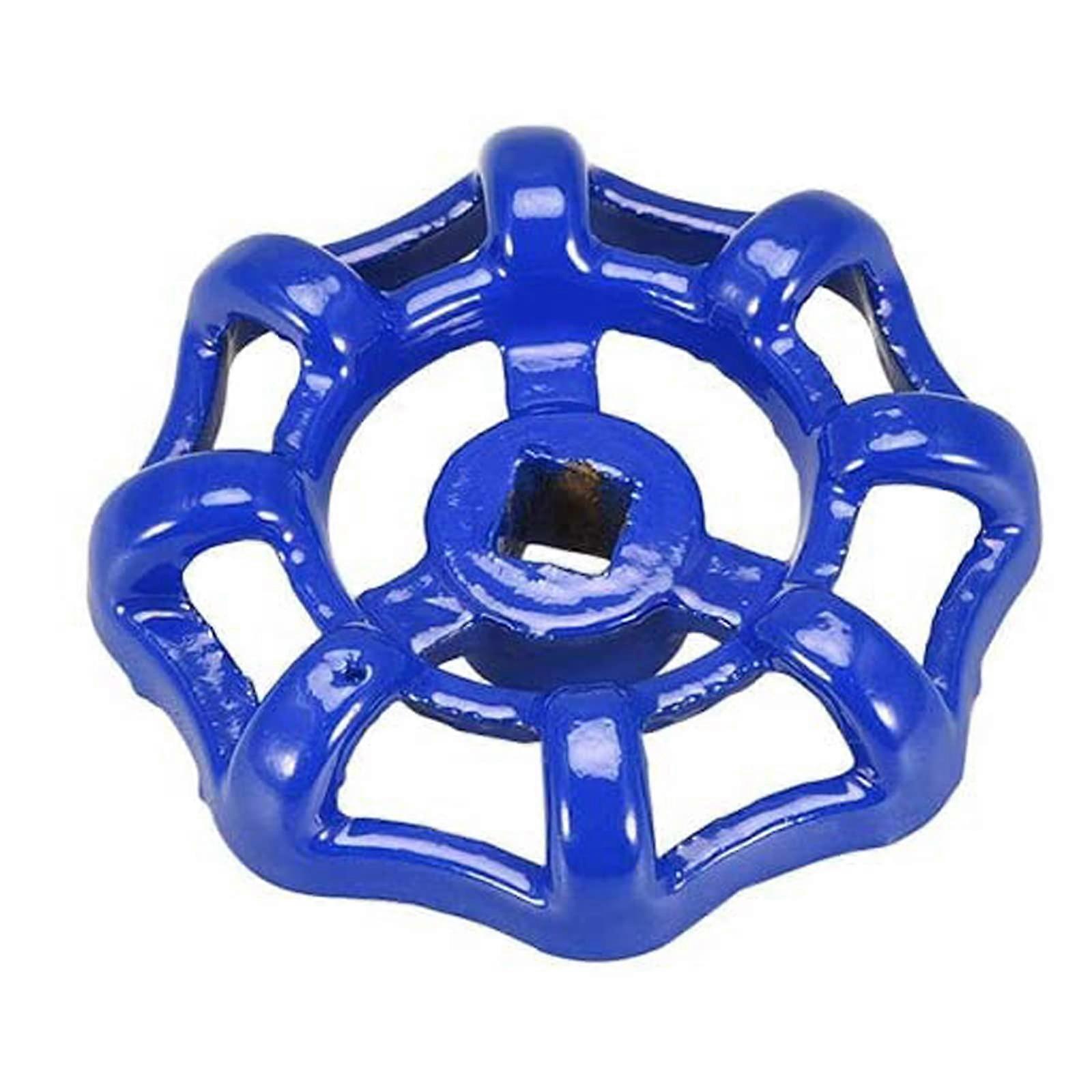 78mm Metal Outdoor Faucet Handle Replacement, RustResistant Cast Steel, Square Stem 8x8mm, Blue