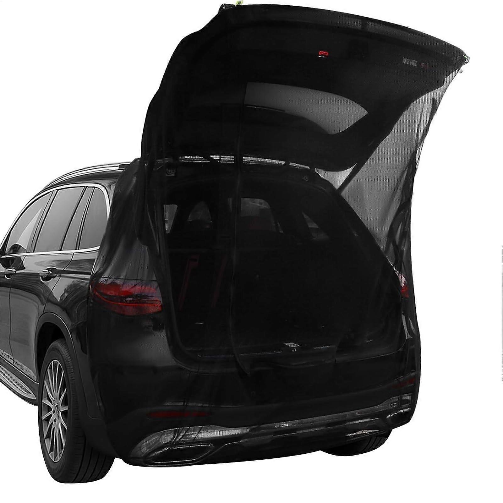 Car Camping Tent with InsectProof Mesh and UV Protection, MultiVehicle Tailgate Canopy