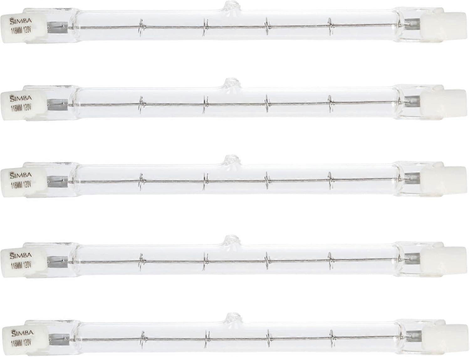 5pcs 500w R7s Linear Halogen Floodlight J118 500w Double Ended Security Light