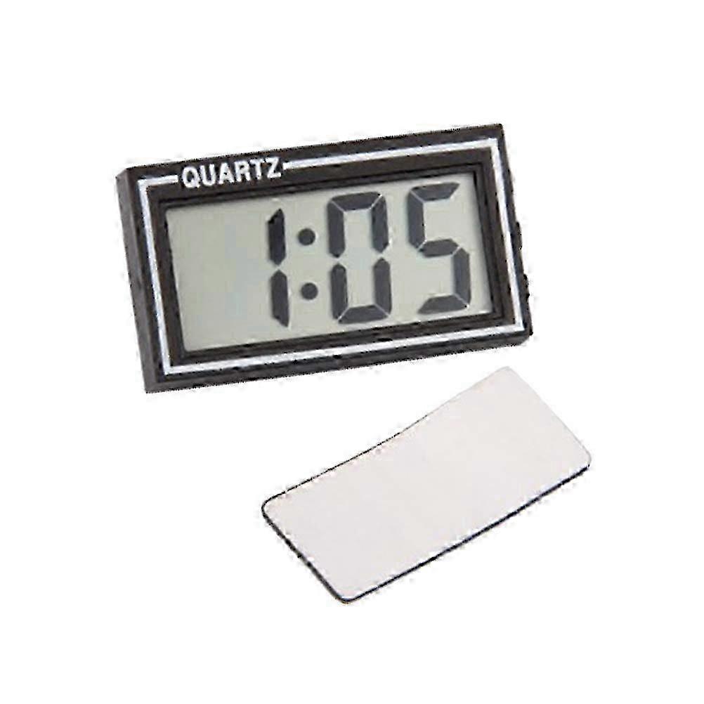 26-27 Digital LCD Dashboard Clock Electronic Table Time Calendar with Kickstand