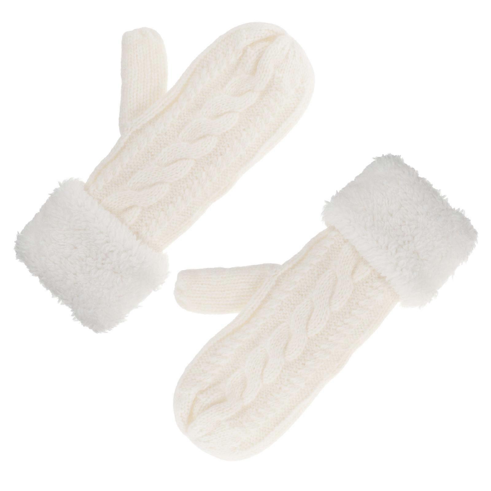 Women's Warm Thick Gloves for Outdoor Skiing Activities 1 Pair