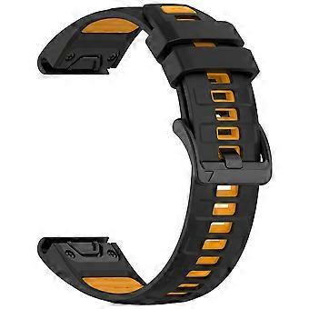 26mm Strap for Garmin Fenix 8 51mm/Enduro 3/Instinct 2X Universal Silicone Watch Band