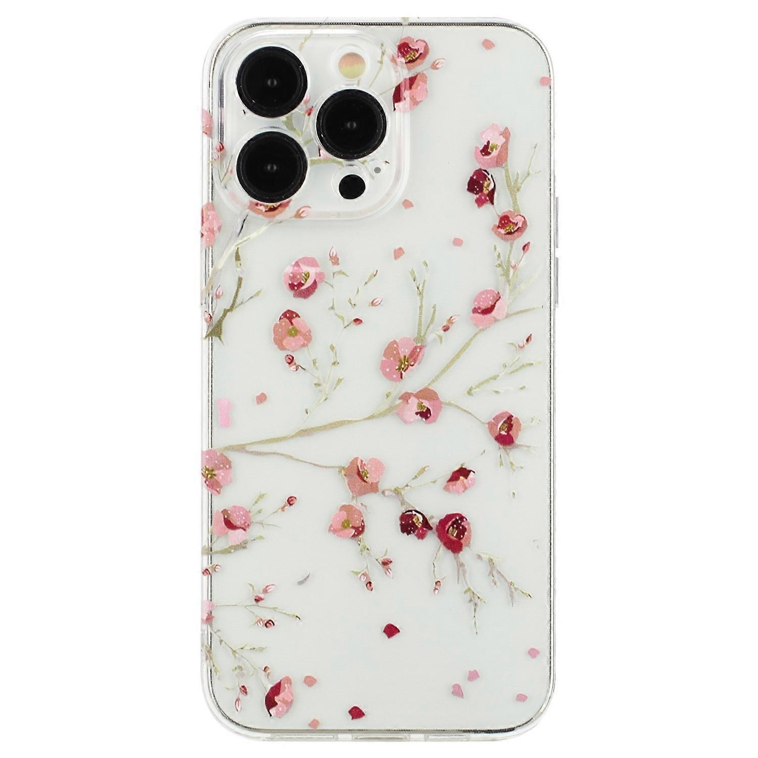 TPU Case for iPhone 14 Pro Max Shell Pattern Printing Protective Back Cover