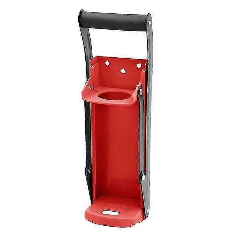 Portable Multifunctional Cola Bottle Press Kitchen Bottle Opener Cans Red