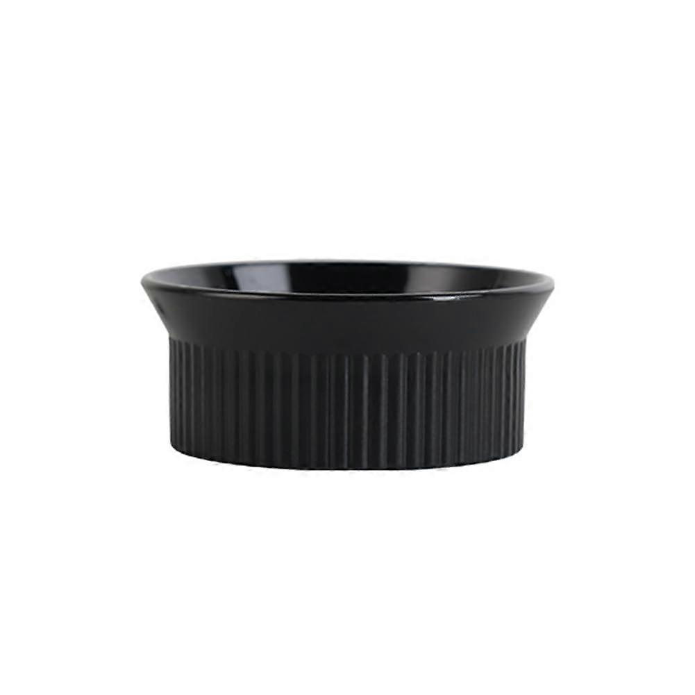 Coffee Tamper with Dosing Funnel Espresso Distributor Leveler 150ml Black for Precise Distribution