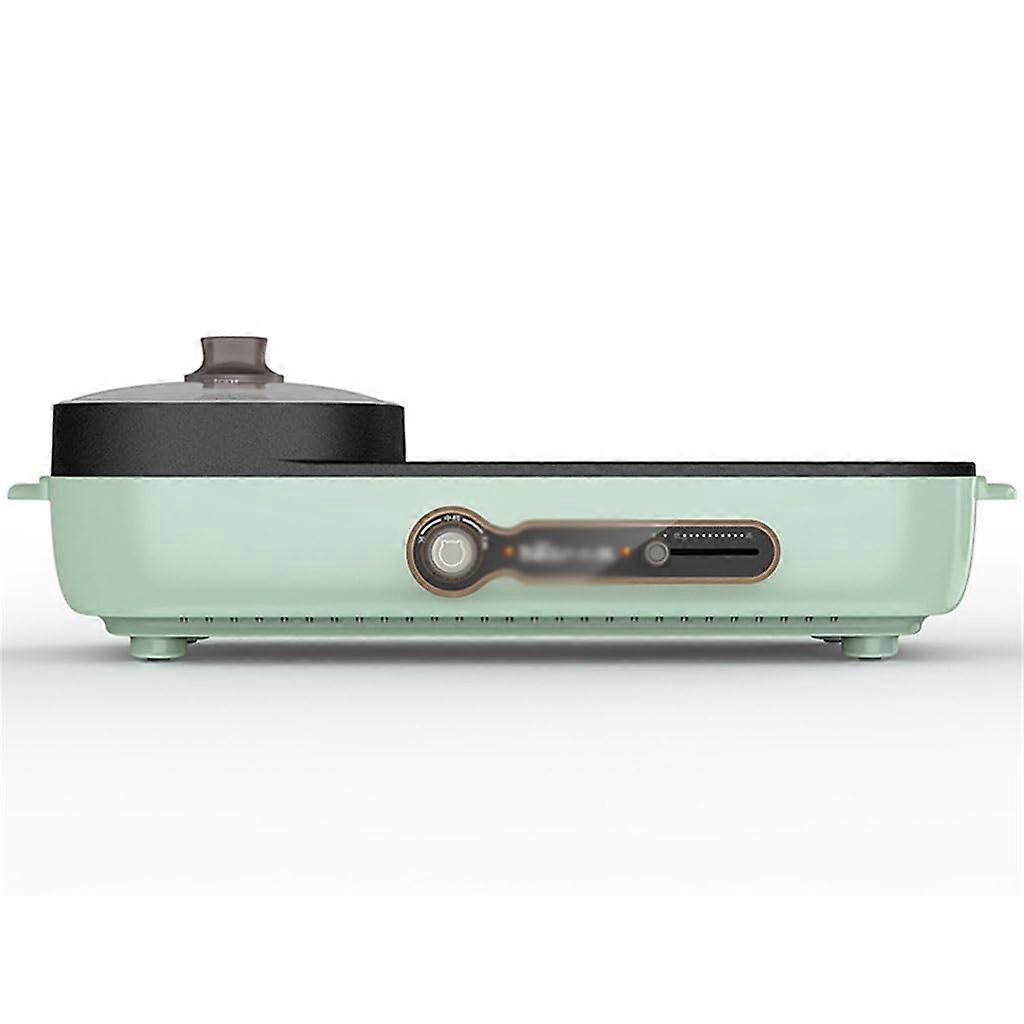 Electric MultiFunction Cooking Pot and Wok with Grill, Adjustable Temperature Control