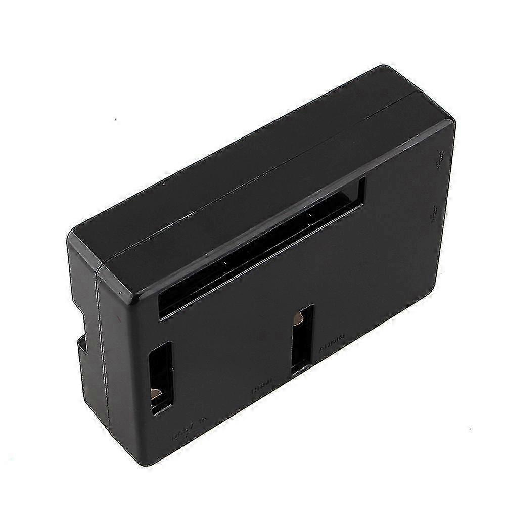 For Raspberry Pi 2 Model B B+ Case Black ABS Plastics Cover Shell Bag Enclosure Computer Box
