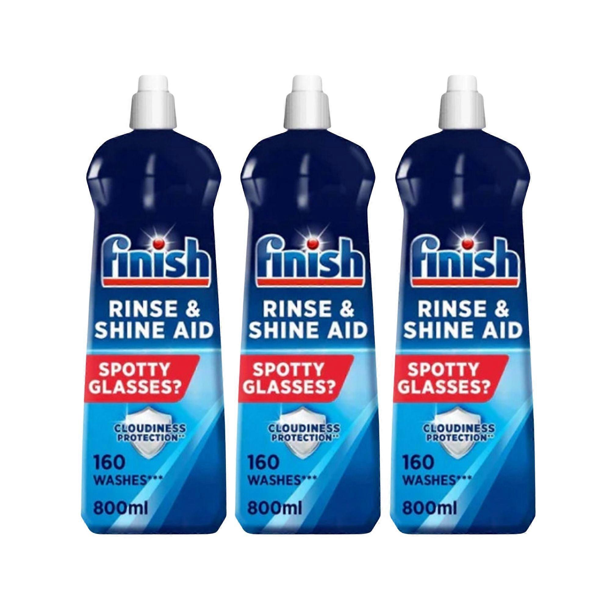 Finish Rinse Aid Regular 800ml X3